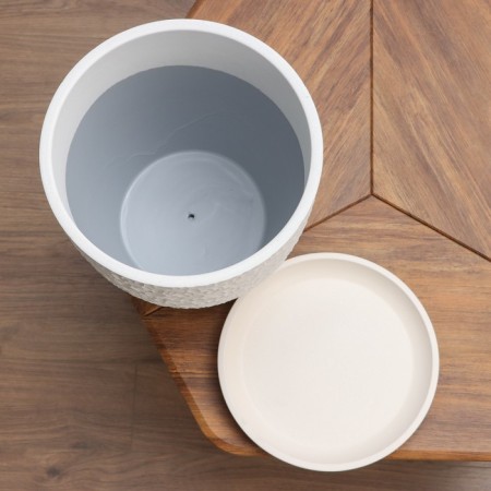 Flower pot "Mango white bud No. 8", 22 l-3