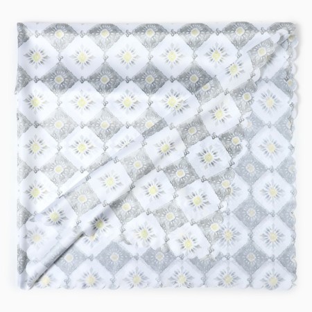 Gray Diamonds tablecloth 145x180 cm, 100% p/e-3