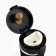 Thermal engine with the Mode Forrest button, 380 ml, the color is black, retains heat 6-8 hours