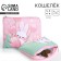 Children's textile wallet "Bunny", 11x9x0.5 cm, mint color