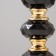 Board lamp "Chess Style" E27 40W black and gold 14x14x40 cm Risalux