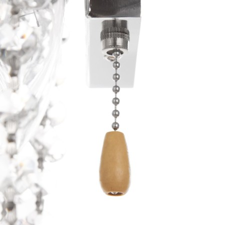 Bra "Gloria" 1x60W E14 chrome 20x12x32cm-8