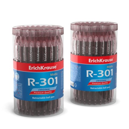 Ballic handle Erichkrause R-301 Original Matic, node 0.7 mm, automatic, red ink red-2