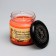 Natural eco candle "Juicy orange and spicy cinnamon", 7x7.5 cm, 14 hours