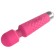 Massage vibrator, 20 frequencies, 16 modes, 20.4 × 4.2 cm, pink