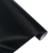 Carbon 3D film, self -adhesive, black, 50x200 cm