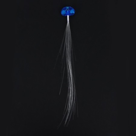 Hair strand on a hairpin, luminous, 3.5 x 33 cm-8