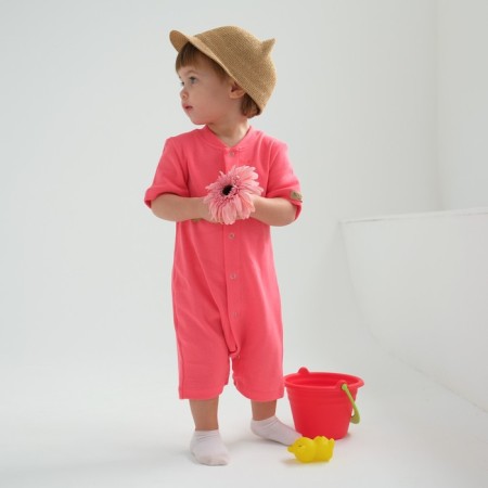 Sandwheel children's minku, coral color, height 62-68 cm-1