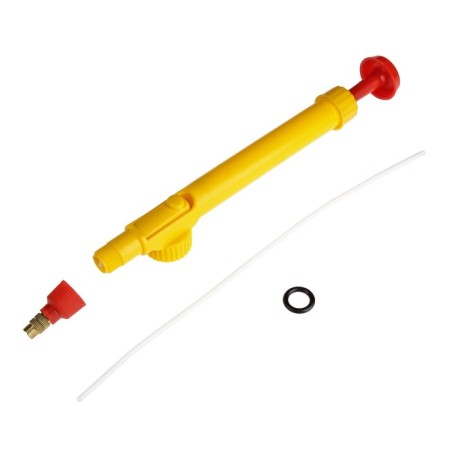 Sprayer manual, length 29 cm, with a thread for a spray gun/bottle, plastic, Greengo-5
