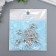 Decor Metal for creativity "Scorpio" silver 4304 2.5x1.5 cm