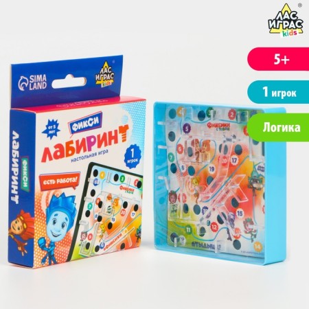Board game "Fixation Labyrinth"