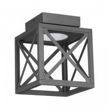Landscape ceiling Lamp Novotech. Dantela, 10W, LED, 209x168x168 mm, dark gray color