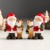 Polystone souvenir "Santa Claus with Assistant Oil" mix 6.6x4x8 cm