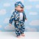 Military uniform doll 60cm, mix