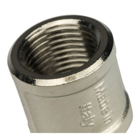 The coupling Stout SFT-0006-001212, 1/2 ", internal/internal thread, nickelled brass-4