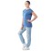 Women's T -shirt "Sveta", size 42, indigo color