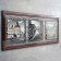 Carty clock, series: city, "Old Europe", 35 x 100 cm, mix