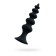 Anal traffic jam Popo playfa indi, silicone, black, 11.5 cm, d 2.9 cm