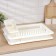 Dishes for dishes with a pallet, with a dryer for cutlery "Lily", color vanilla