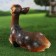 Garden figure "Deer lies" 30x34x20cm