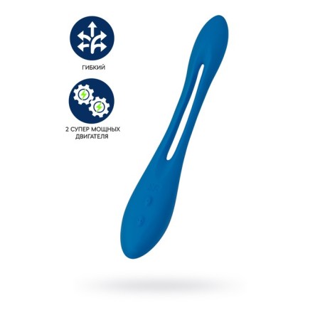 Multifunctional vibrator for Satiffyer Elastic Game steam, blue color