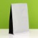 Package eight-shirt, flat bottom, white-black, 20 x 13 x 7 cm set 50pcs