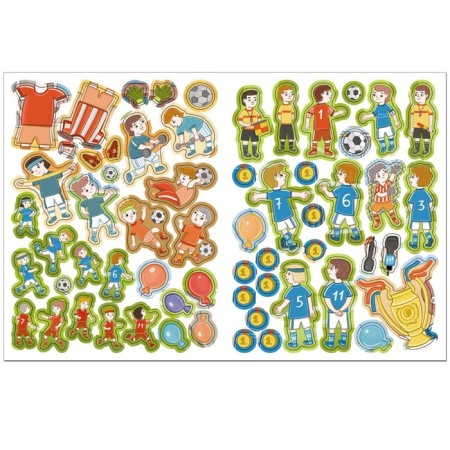 Football with stickers. Alexandrova E.-3