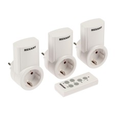 Smart Smart Roset Rexant 10-6030, Radio channel, 3 sockets