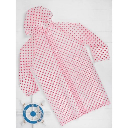 Political raincoat, red, universal size-2