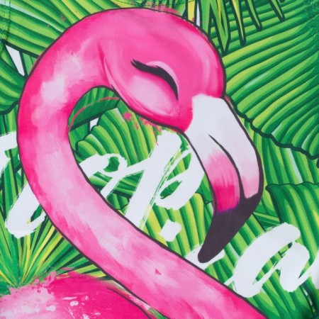 KAFTAN "Tropical" swimsuit, height 110-116 (32), green-8