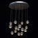 Chandelier "Capelia", size 65x295x65 cm, 90W 15XLED IP 20
