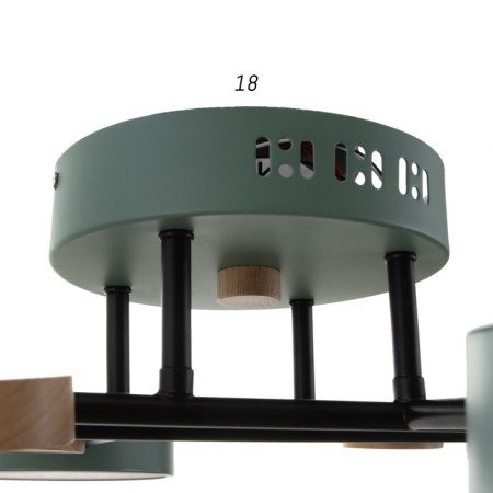 Causteen with PDU 2296/6GN LED 144W 3000-6000K Green 80x59x14 cm Bayerlux-5