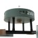 Causteen with PDU 2296/6GN LED 144W 3000-6000K Green 80x59x14 cm Bayerlux