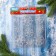 Silver snowflake sticker (set 9 pcs) 18.5x18.5 cm