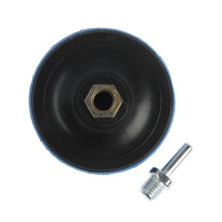 Velcro nozzle for a drill and Ushm tundra, M14, with an adapter, solid, 100 mm-1