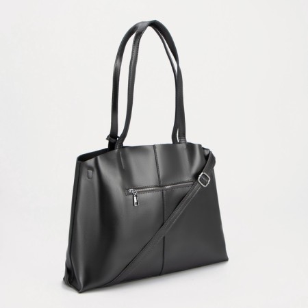 Luggage bag, external pocket, graphite color-1