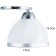 Caspian chandelier 3he27 40W chrome 48x48x22 cm Bayerlux