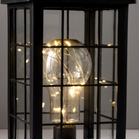 The nightlight "Light and fireflies" is black from batteries 35x13.5x13.5cm Risalux-4