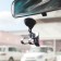 Cartage phone holder, with a double clothespin, 90 mm