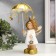 Souvenir Polystone "Angel Princess with an asterisk under the umbrella" MIX 20.5x11x11 cm