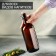 Bugwell bottle, 1 l, with a cork, brown color