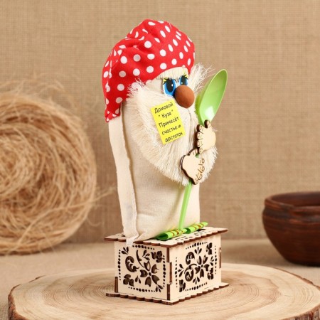 Amulet - box "Browner with a spoon", 25 cm, mix-15