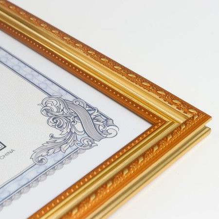 Photo frame Plastic A4 "Gold Inca" gold 34x25 cm-3