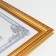 Photo frame Plastic A4 "Gold Inca" gold 34x25 cm