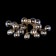 Ceiling light MayToni Mod545PL-20G, 20XG9, 28W, 75x75x25 cm, color gold