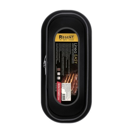 Form Regent Inox Easy, oval, detachable, for baking, 34.5x15.5x8.2 cm-5