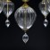 The Odelia chandelier, size 112x312x112 cm, 320W 8xe27 IP 20