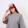 Women's cap Love, red color, rr 56