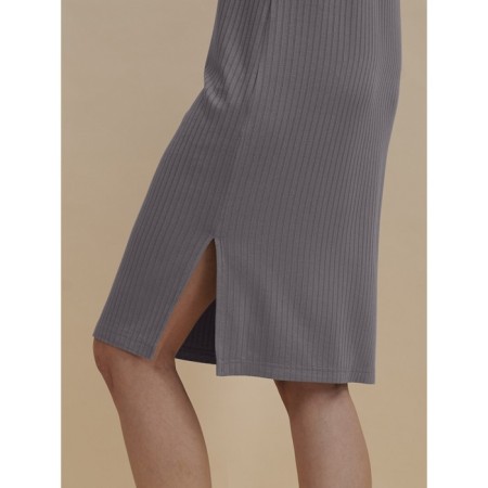 Female dress, size s, gray color-11