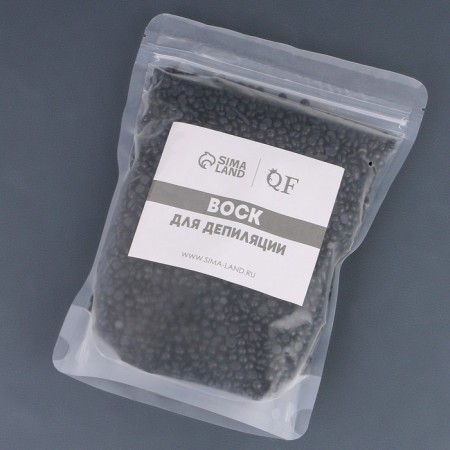 Wax for depilation, film, in granules, 500 gr, black color-8